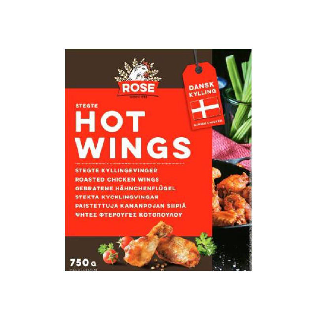 Roasted Chicken Hot Wings 750g