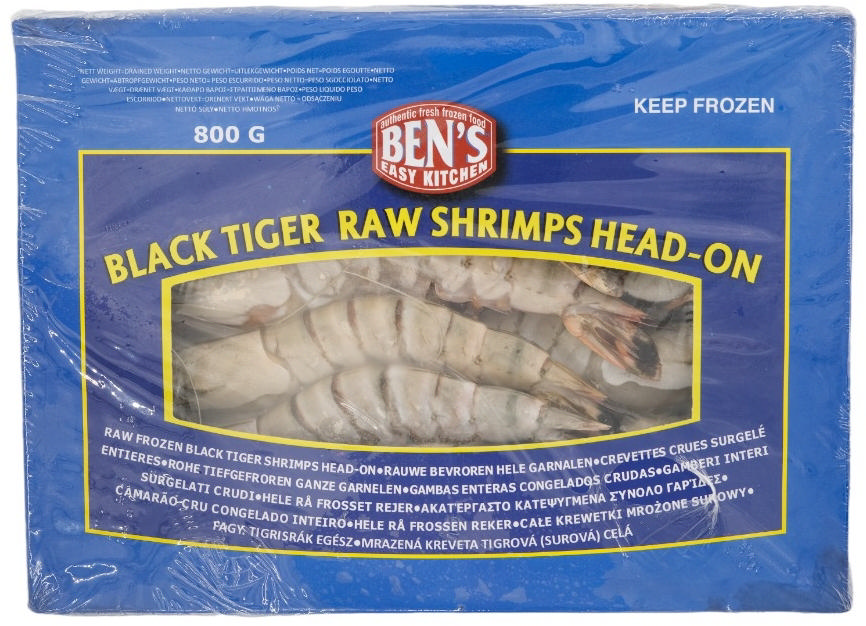 Ben's Γαρίδες ολόκληρες 8/12 800g                       