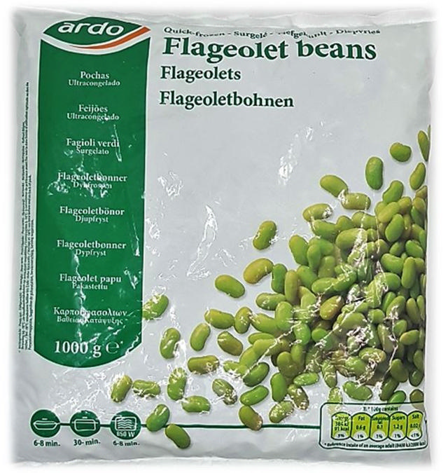 Ardo Φασόλια flageolet 1kg                                    