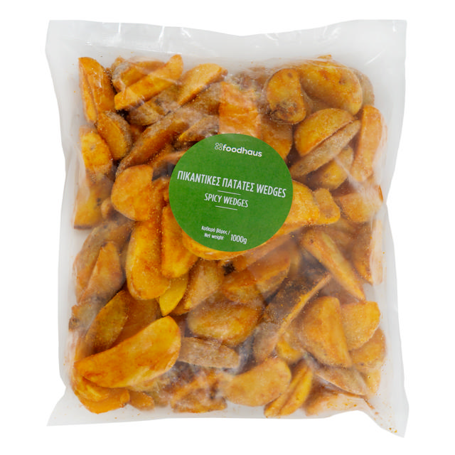 Πατάτες wedges καυτερές 1kg