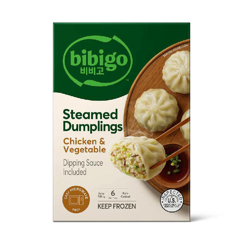 Βibigo Steamed Dumplings Chicken & Vegetables 560g