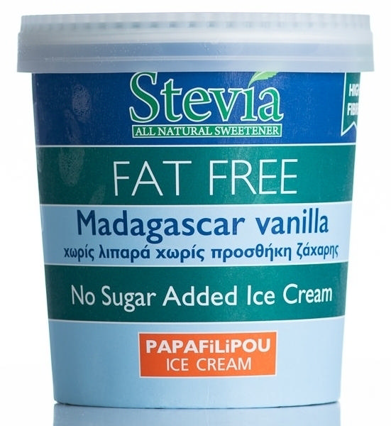 Papafilipou Stevia Vanilla 850ml