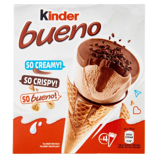 Kinder Bueno Ice Cream cono classic 1 x 4 248g