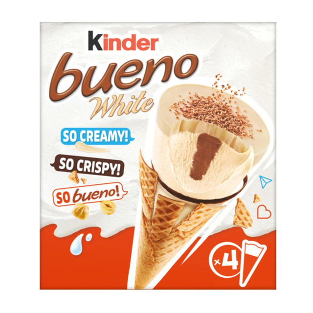 Kinder Bueno Ice Cream cono white 1 x 4 248g