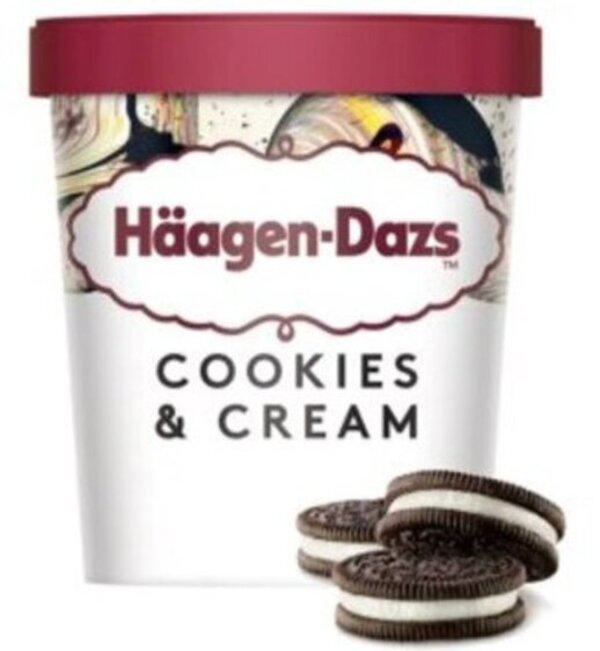 Haagen-Dazs Cookies & Cream 460ml