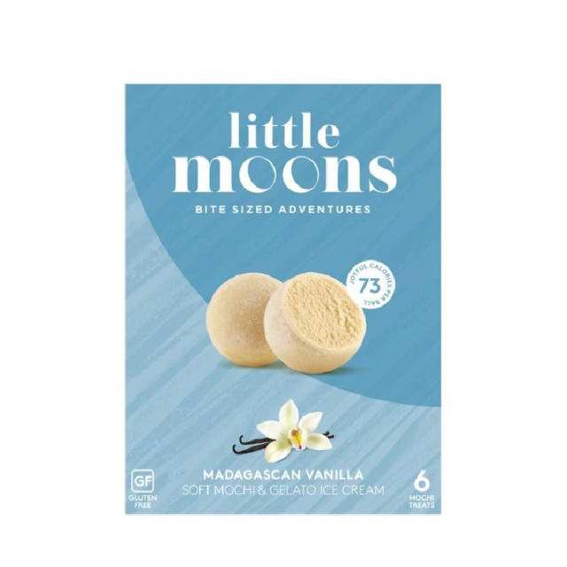 Little Moons 6 Madagascan Vanilla Mochi x 6 192g