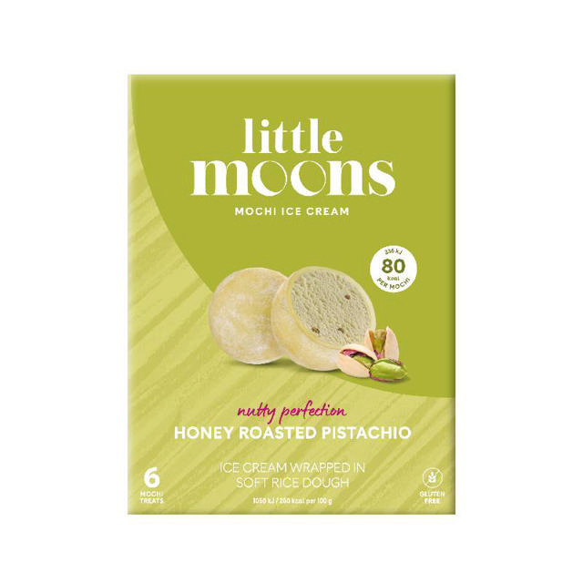 Little Moons 6 Pistachio Mochi 192g