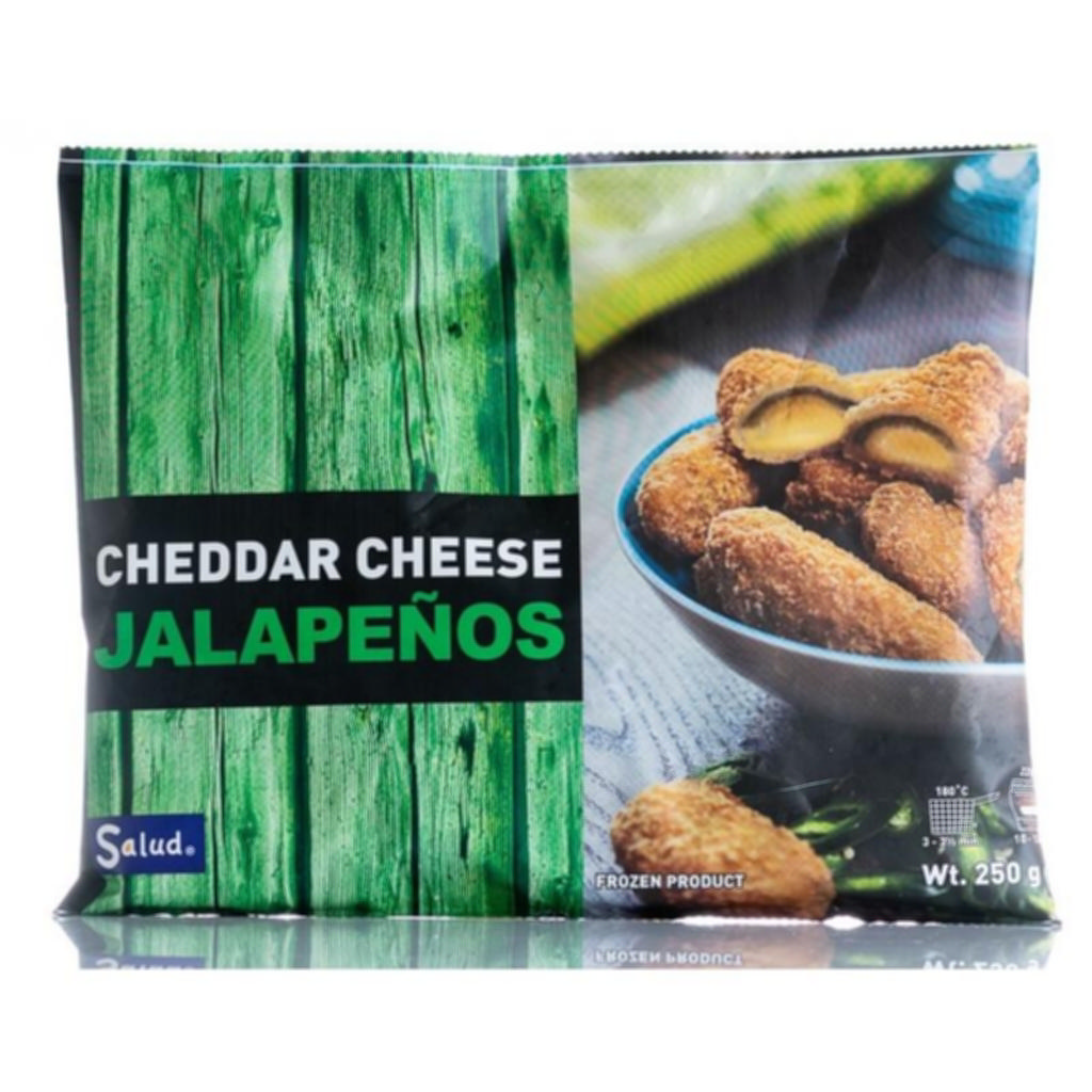 Salud Χαλαπένιος με τυρί τσένταρ 250g                   