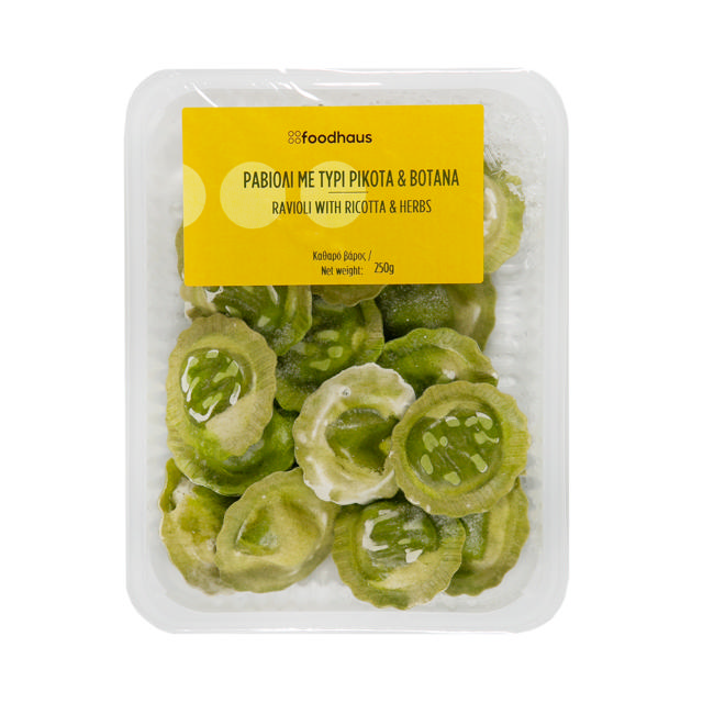 Ravioli with ricotta & herbs 250g                      