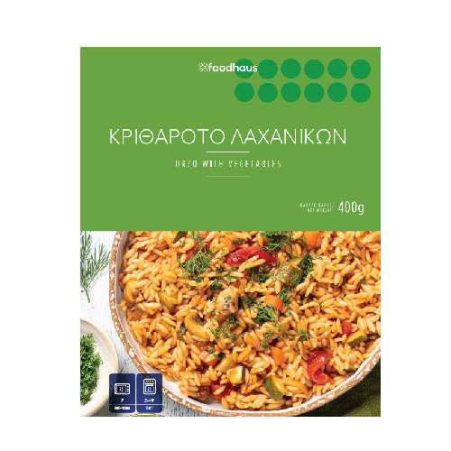 Κριθαράκι με λαχανικά 400γρ