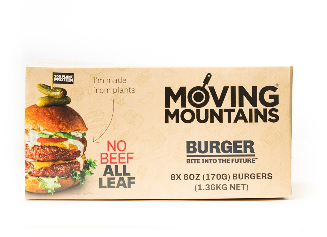 Moving Mountains Vegan burgers 8 x 170g                             