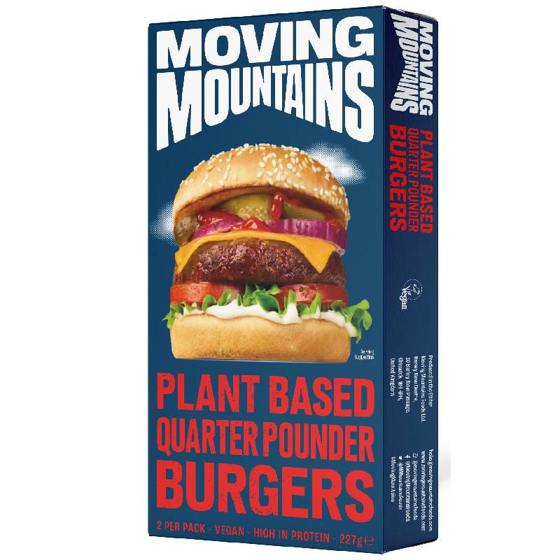 Moving Mountains Vegan burgers 2 x 113.5g        