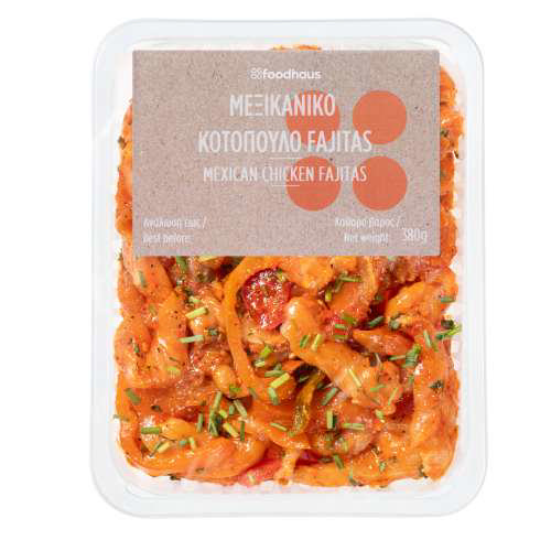 Mexican chicken fajitas 350g