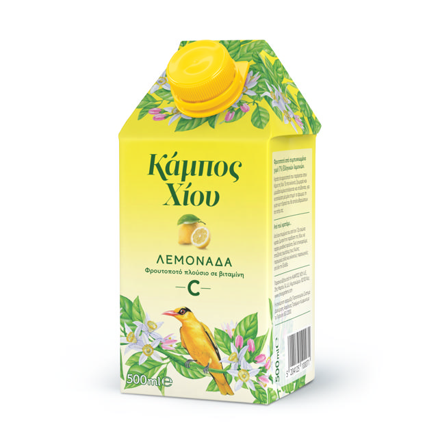 Κάμπος Χίου φρουτοποτό λεμονάδα 500ml