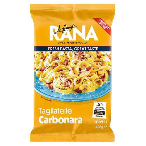 Ταλιατέλες καρμπονάρα Rana 408g