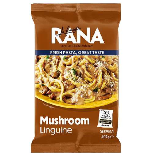 Λινγκουίνι με μανιτάρια Rana 407g