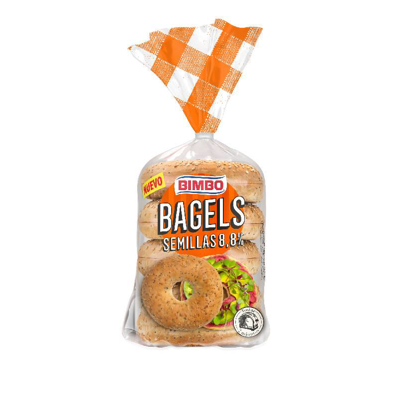 Βagel ολικής άλεσης Bimbo 300g