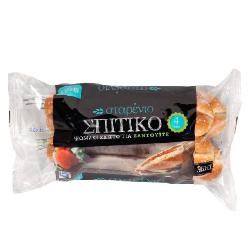 4 Ψωμάκια για χοτ ντόγκ 300g