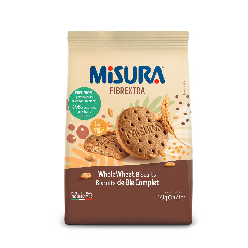 Misura Wholewheat Biscuits 120g