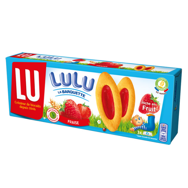 Lulu Barquette fraise 120g