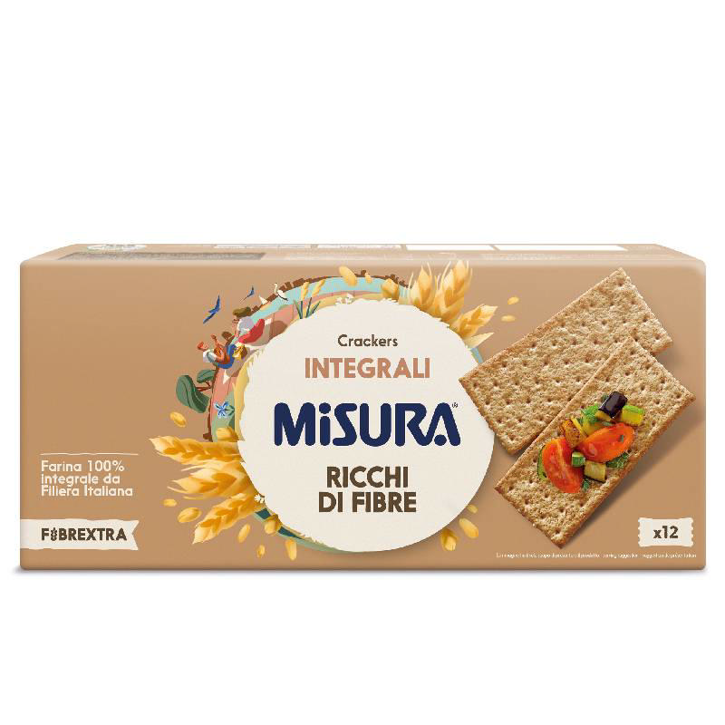 Misura Wholewheat Crackers 385g