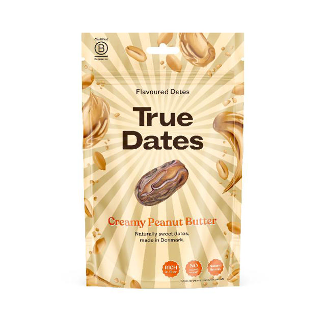 Xoυρμάδες Τrue Dates με γεύση Φυστικοβούτυρο 100g