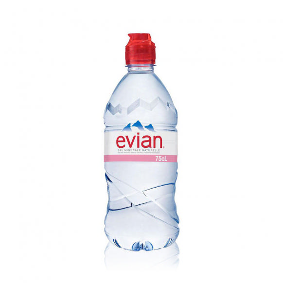 Evian μεταλλικό νερό 750ml                           