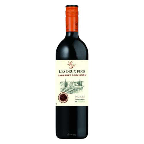 LES DEUX PINS, CABERNET SAUVIGNON, Κόκκινο κρασί, Γαλλίας, 75CL