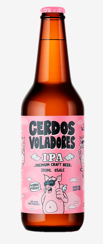 Cerdos Voladores IPA 330ml 6%