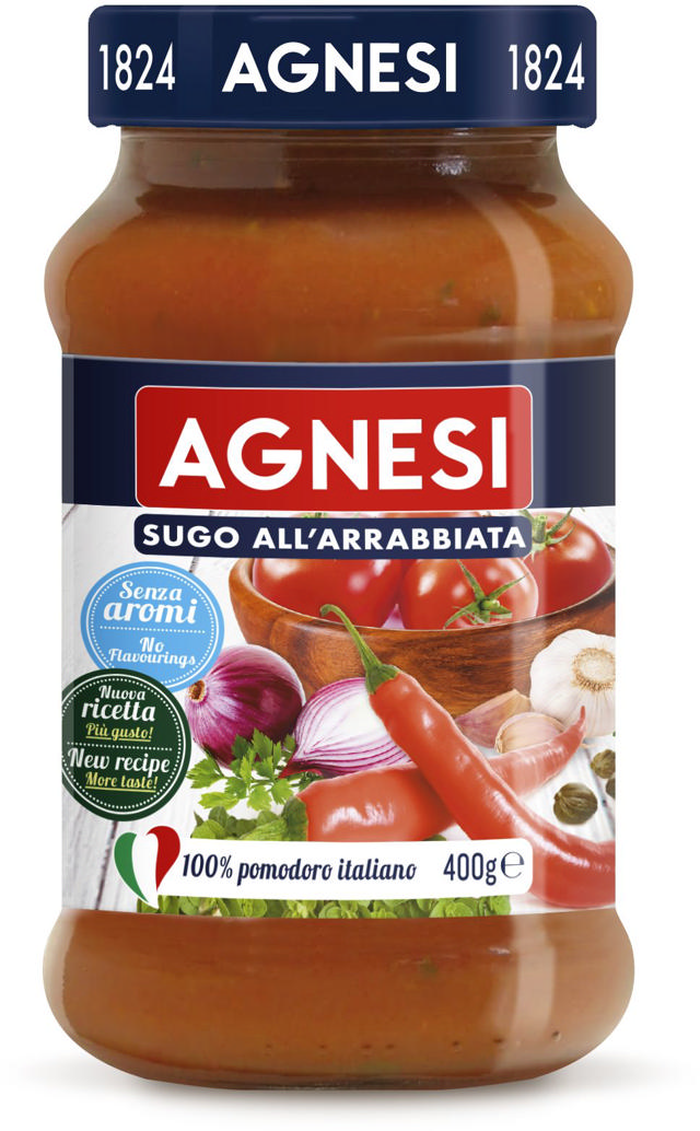 Agnesi Arrabbiatta Sauce 400g                    