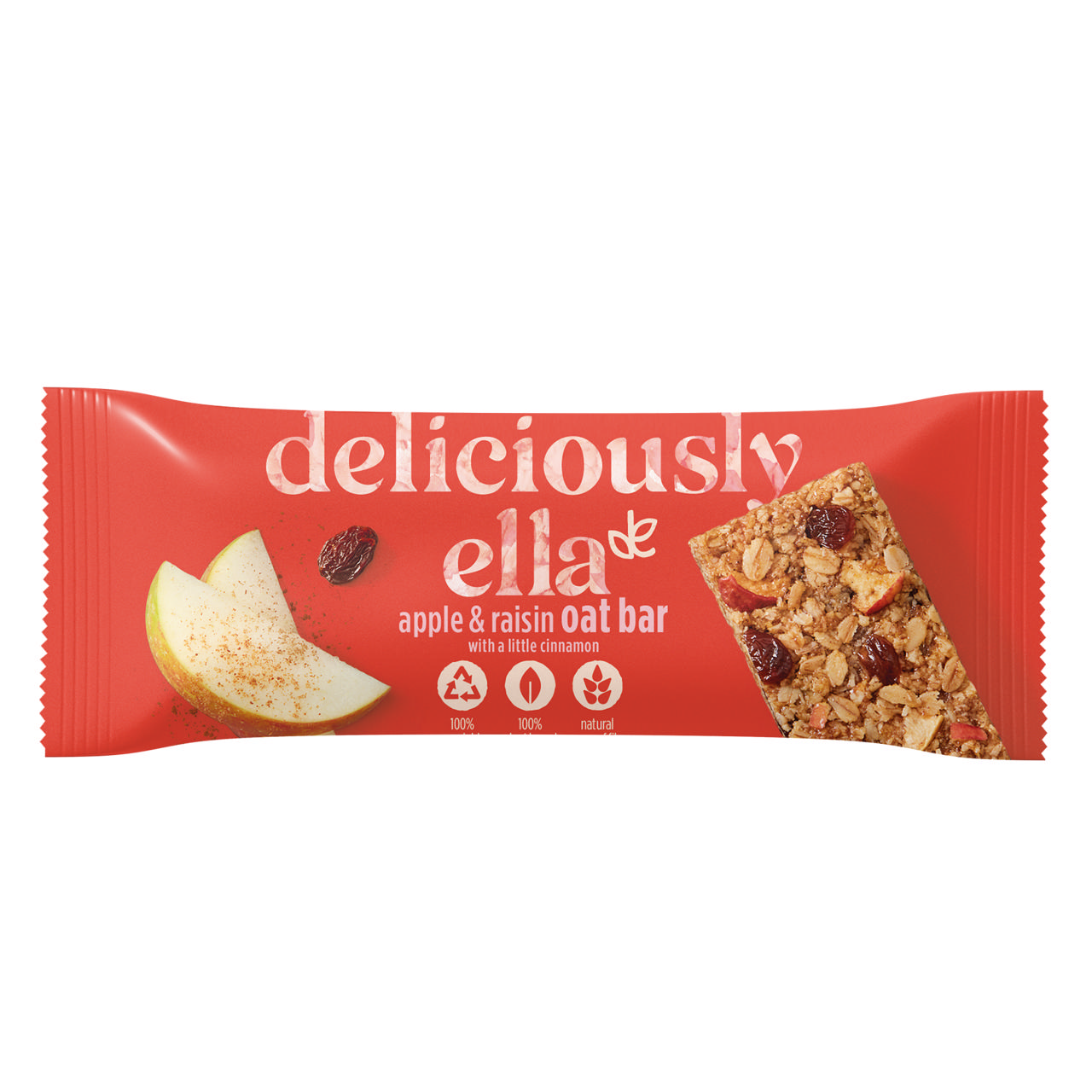 Deliciously Ella Apple & cinnamon oat bar 50g