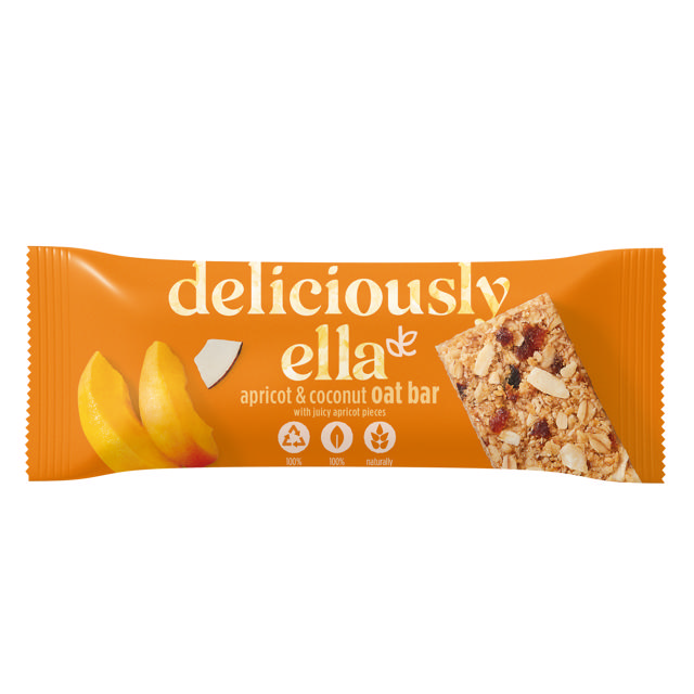 Deliciously Ella Apricot & Coconut oat Bar 50g