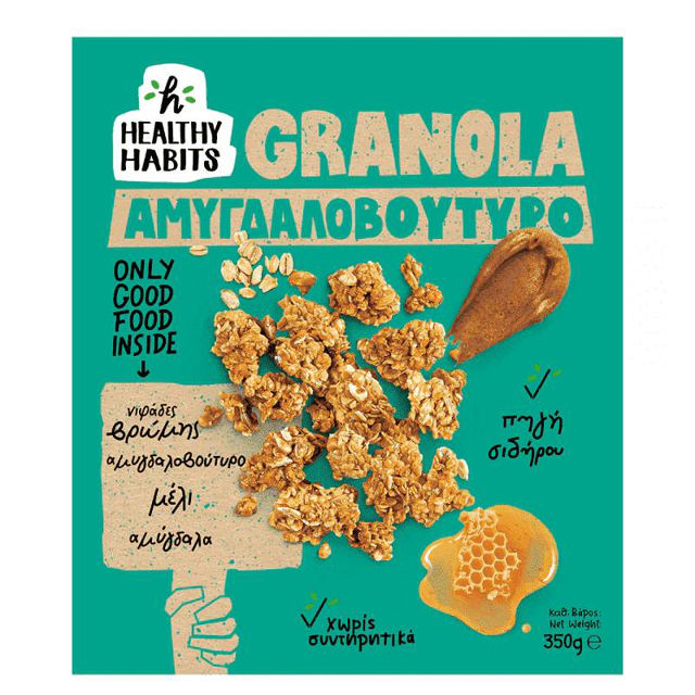 Healthy Habits Almond Butter Granola 350g