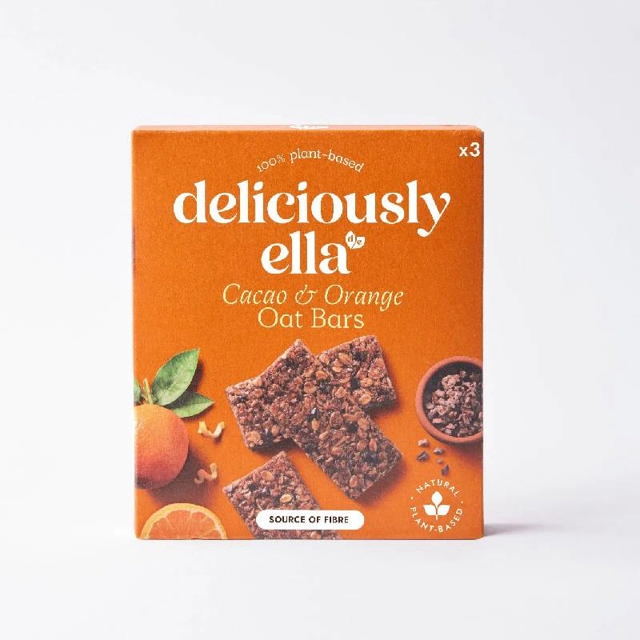Deliciously Ella Cacao & Orange Oat Bar 3x50g
