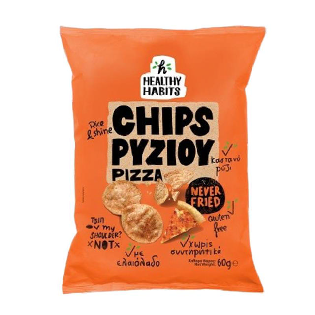 Healthy Habits Rice Chips Pizza 60g