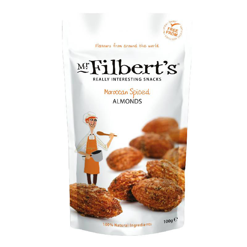 Mr Filberts Moroccan Spiced Almonds 100g