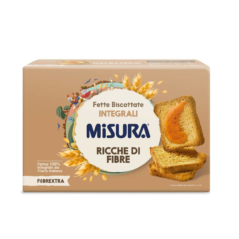 Misura Wholewheat Rusks 320g